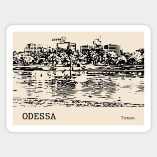 Odessa Texas Sticker